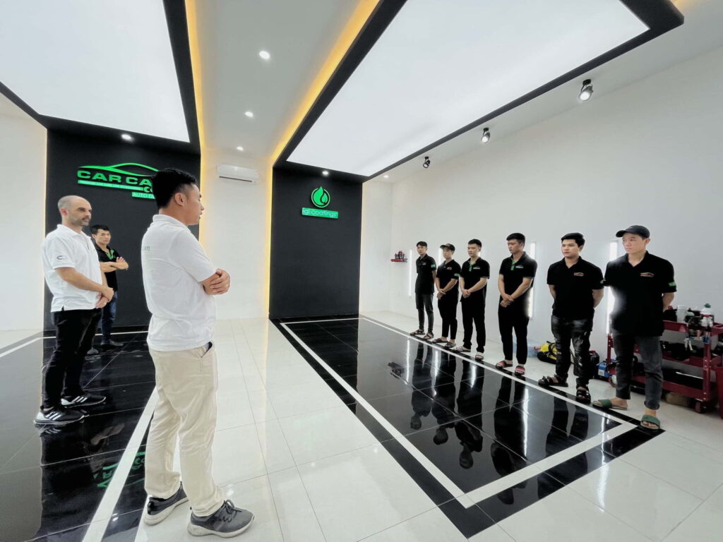 dao tao nghe cham soc xe detailing viet nam car care