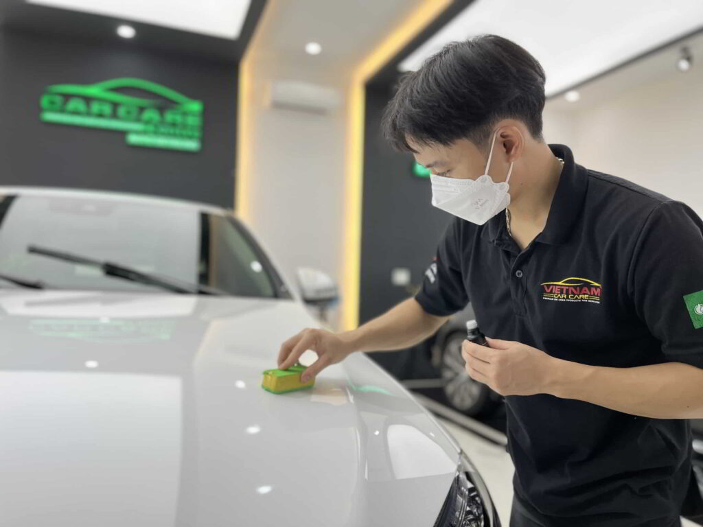 phu wax hay phu ceramic xe o to viet nam car care