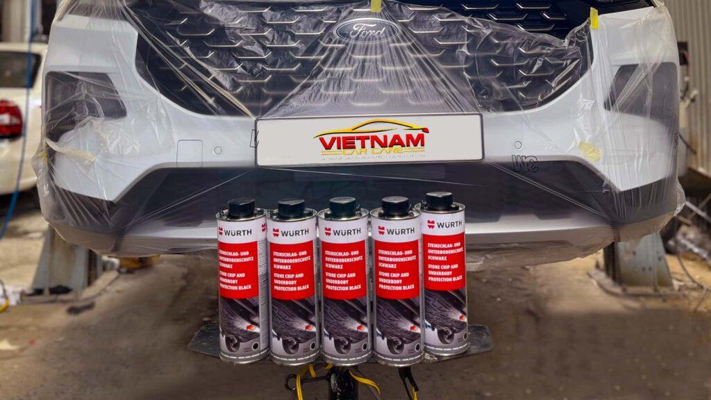 Sản phẩm sơn phủ gầm ô tô Wurth chất lượng cao tại Vietnam Car Care.