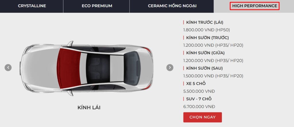 Gói 3M High Performance