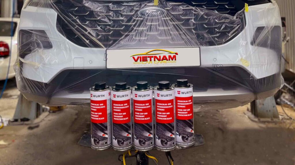 Sản phẩm phủ gầm xe ô tô chống ồn cách âm chất lượng cao tại Vietnam Car Care