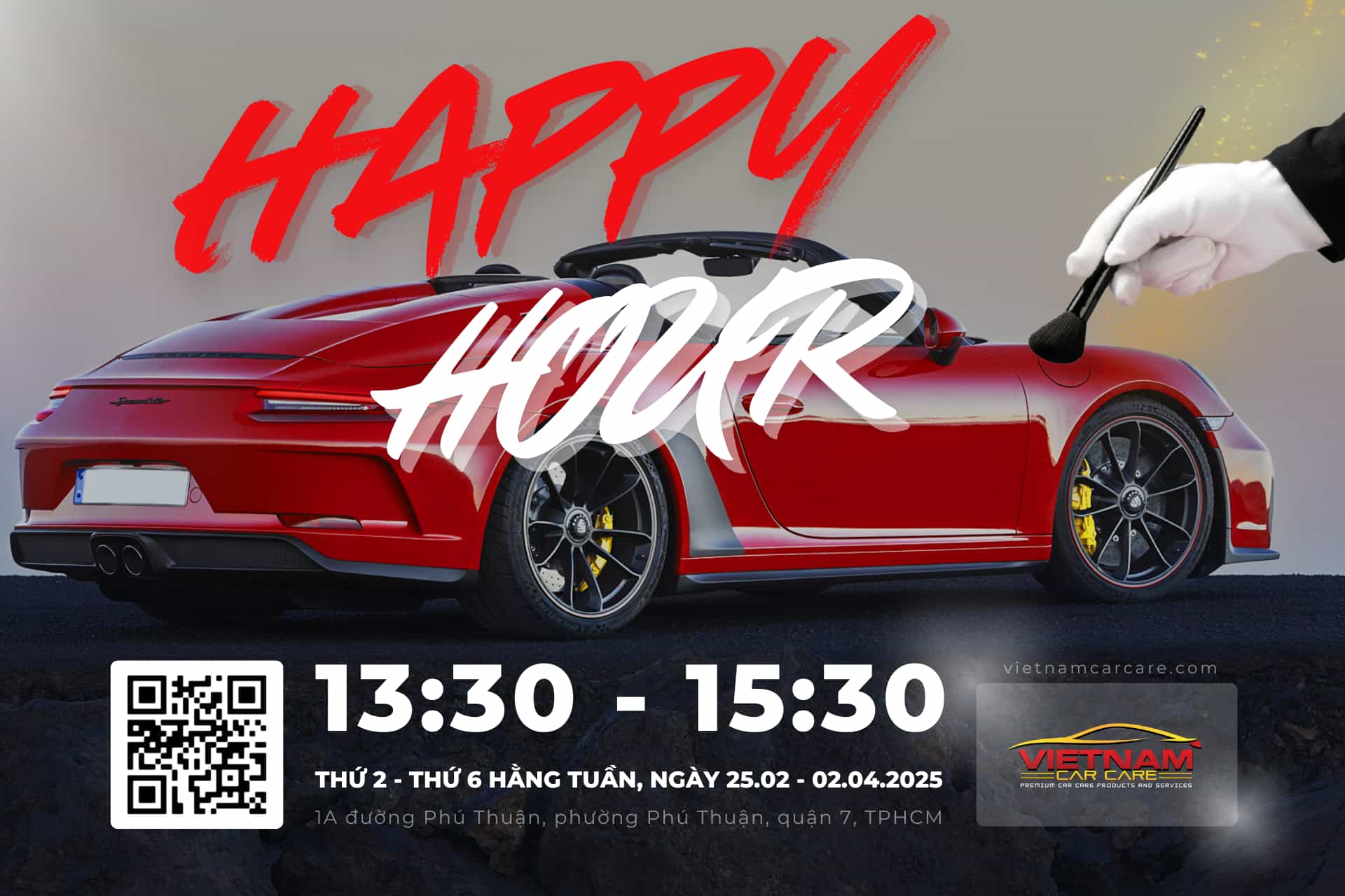 Chương trình Happy Hour tại Vietnam Car Care.