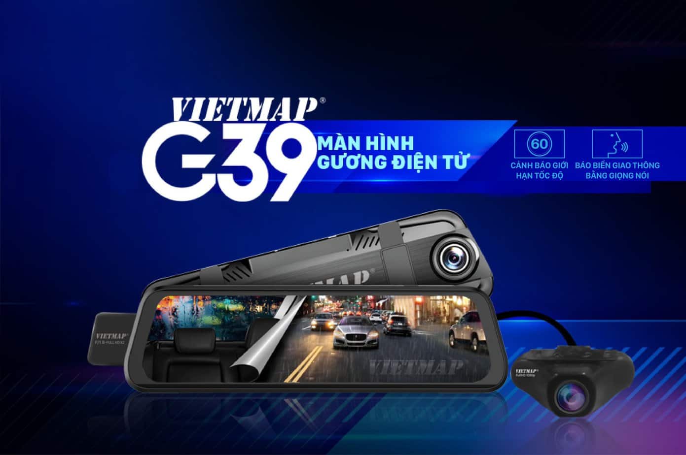 Vietmap cũng không kém cạnh trong phân khúc gương điện tử ô tô.