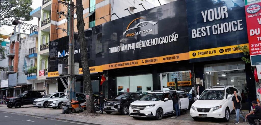 ProAuto Quận 11 là địa chỉ dán PPF ô tô đáng tin cậy với nhiều năm hoạt động.