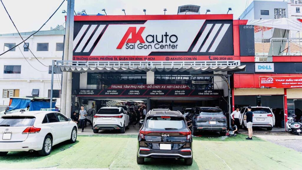 Akauto là địa chỉ dán Film PPF ô tô nổi bật tại Quận Tân Bình.