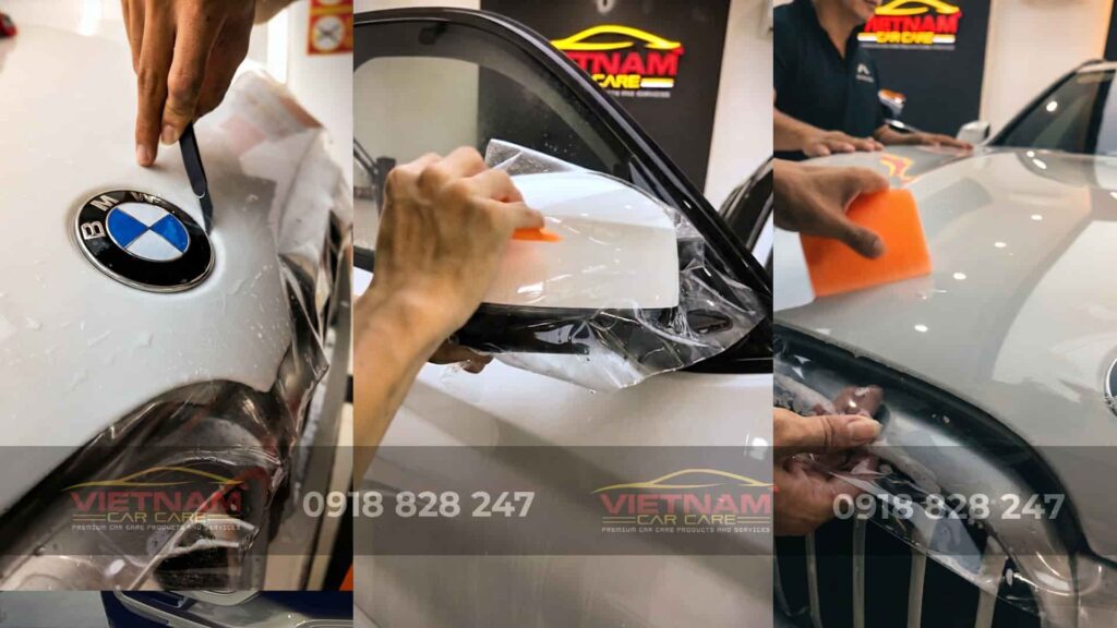  Vietnam Car Care có kinh nghiệm thi công dán PPF ô tô xe máy hơn 5000+ xe, từ dòng xe phổ thông đến xe hạng sang.